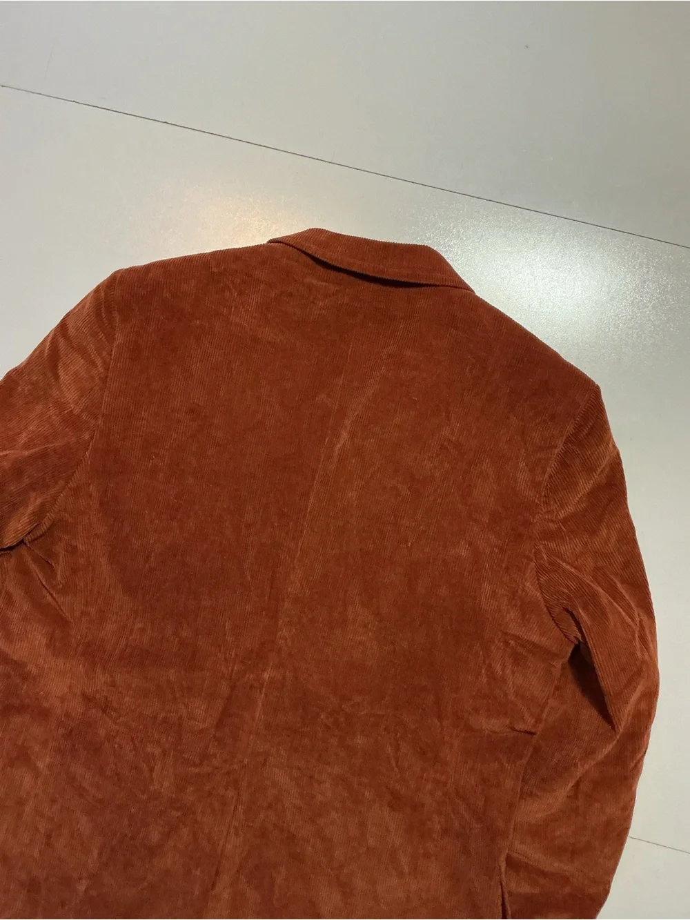 Vintage Sears The Corduroy Collection Burnt Orange Sportscoat Blazer Jacket